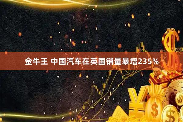 金牛王 中国汽车在英国销量暴增235%