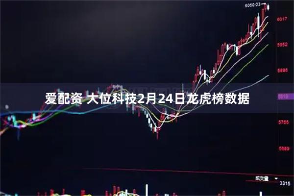 爱配资 大位科技2月24日龙虎榜数据