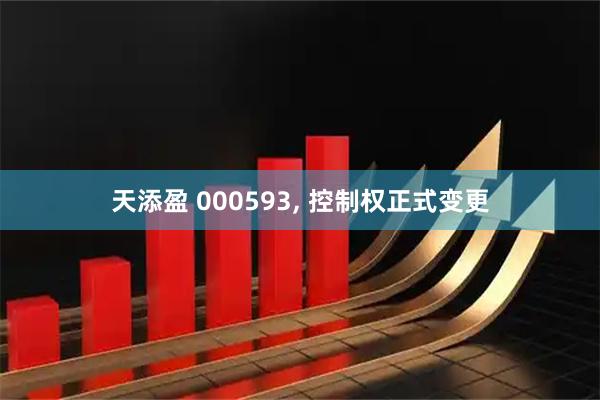 天添盈 000593, 控制权正式变更